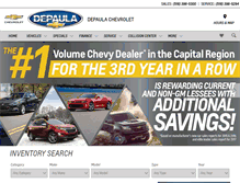 Tablet Screenshot of drivedepaula.com